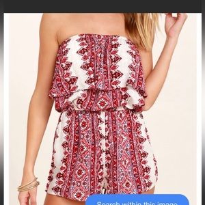 Paisley Romper